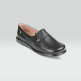 Maura - Zapato Casual en piel de Venado con Borrego Negro Jarking